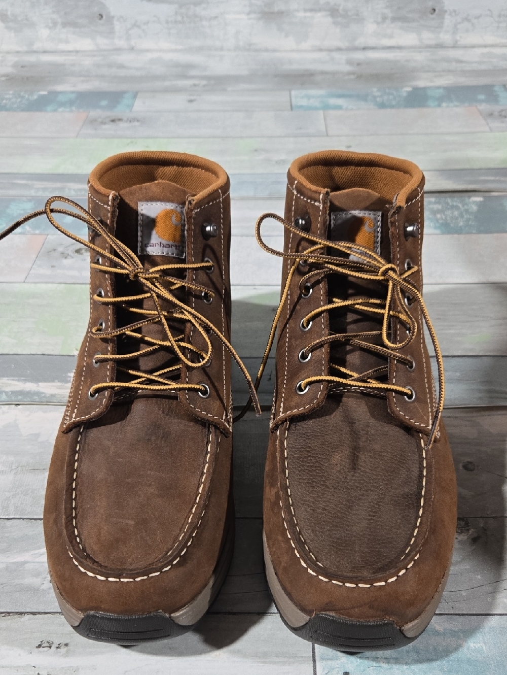 Carhartt Lightweight Wedge Moc Toe Chukka Boots Sz 11.5